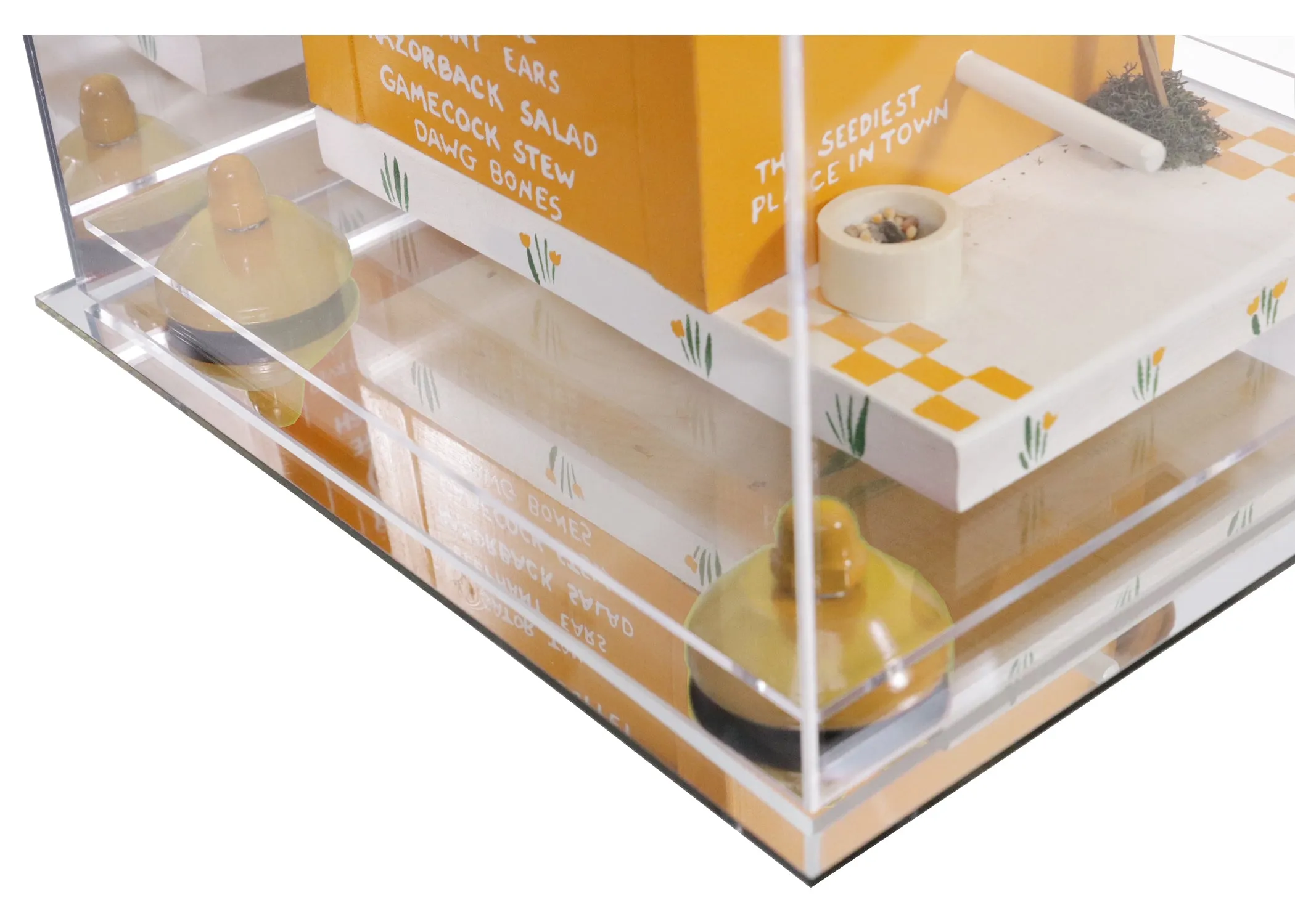 Versatile Display Case 9.75 X 9.75 X 9.75 Mirror (V02/A027)