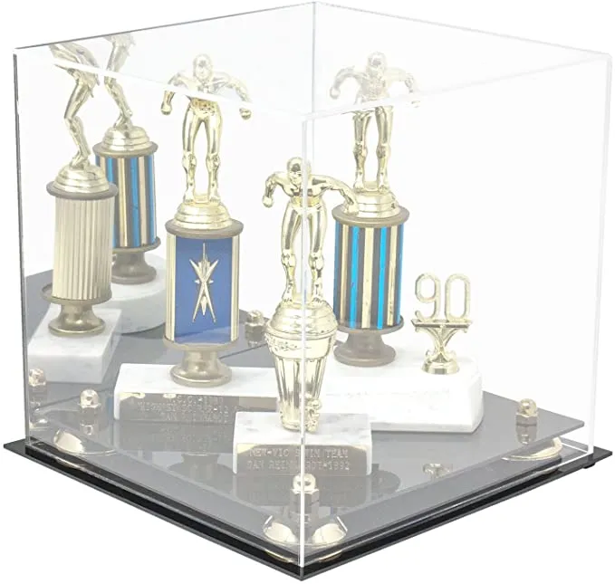 Versatile Display Case 9.75 X 9.75 X 9.75 Mirror (V02/A027)