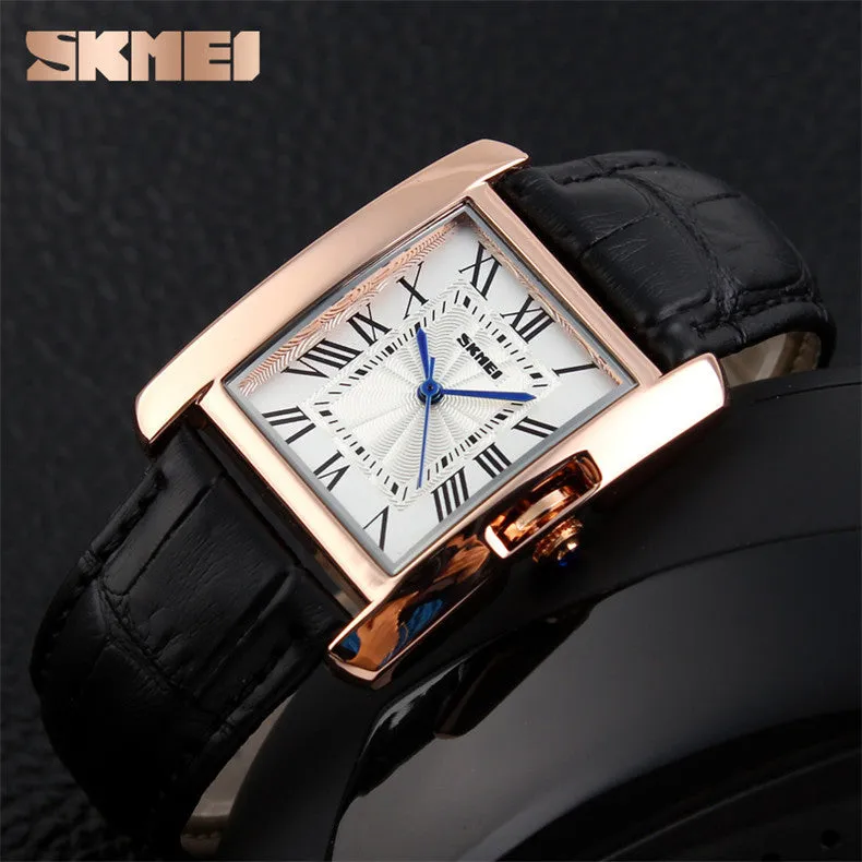 Watch Women Elegant Retro Watches Fashion Casual Brand Luxury Quartz Clock Female Leather Women's Wristwatches