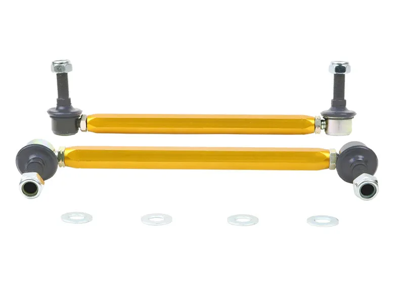 Whiteline Sway Bar End Link Kit Genesis G70 IK (2017-2023) [290-315mm/ 12mm Ball Stud] Front - KLC180-295