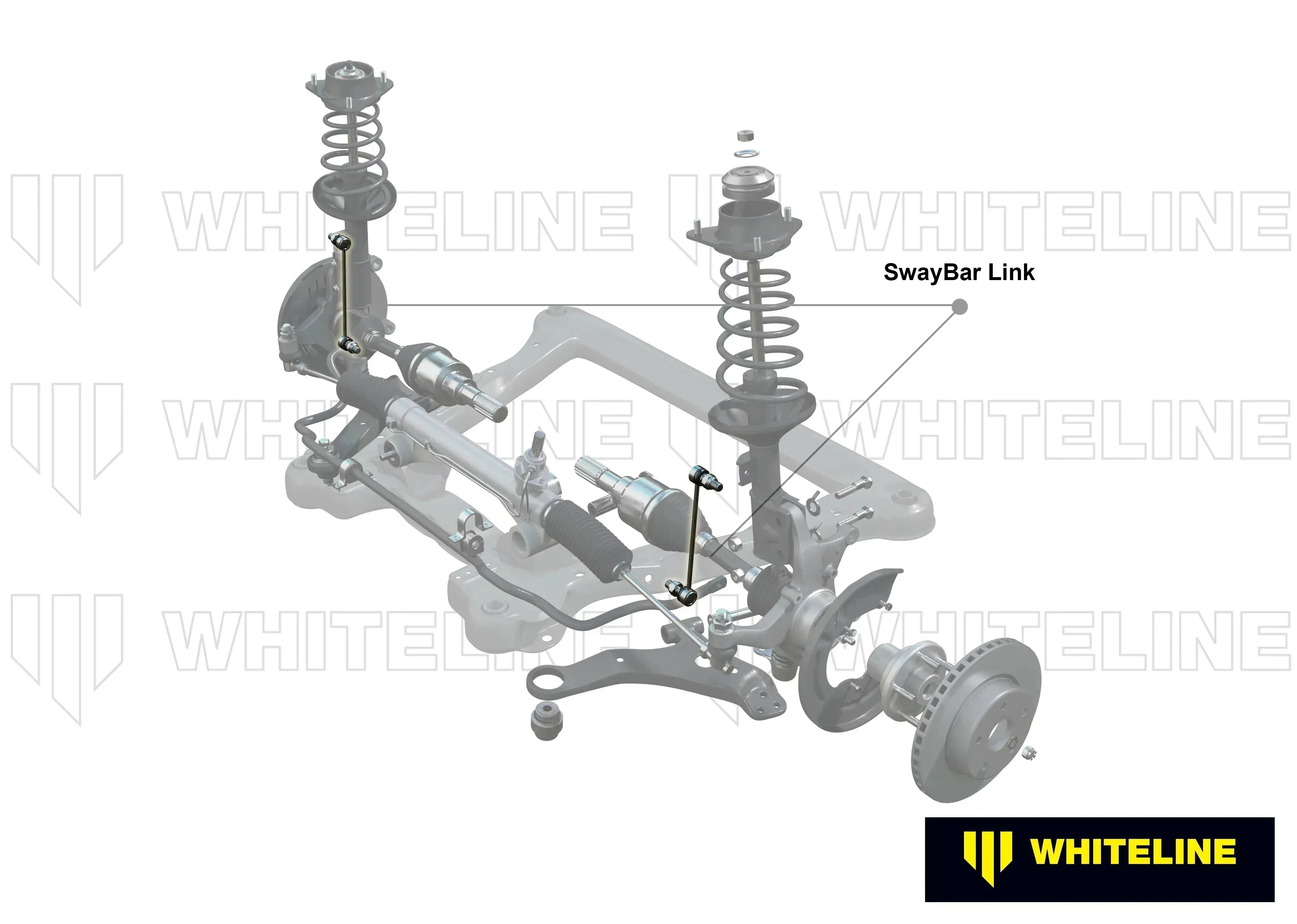 Whiteline Sway Bar End Link Kit Mazda Tribute EP (2000-2008) [290-315mm/ 10mm Ball Stud] Front - KLC140-295