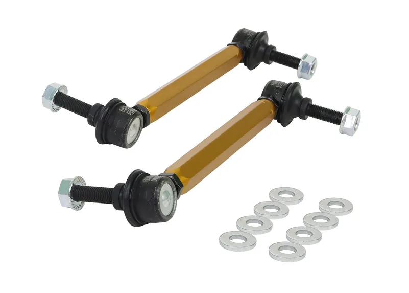 Whiteline Sway Bar End Link Kit (Universal Fit) [210-235mm/ 10mm Ball Stud] Front - KLC140-215