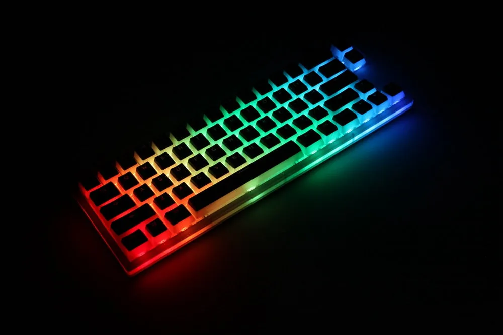 Womier V66 Oreo hot swappable Custom Mechanical Keyboard rgb smd led type c usb acrylic case Pudding keycap