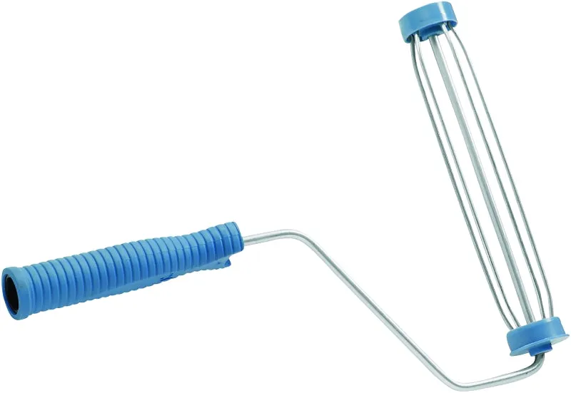 Wooster R501-9 Roller Frame, 9 in L Roller, Polypropylene Handle, Threaded Handle, Blue Handle :EA: QUANTITY: 1