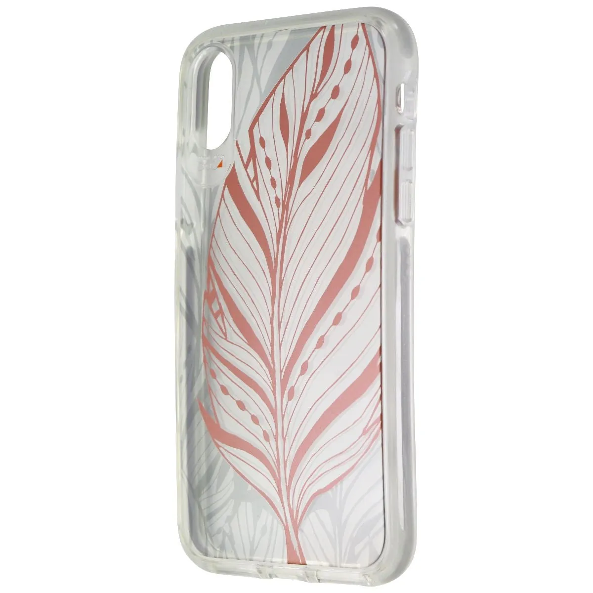 ZAGG Victoria Series Hardshell Case for Apple iPhone Xs & X - Clear/Tribal Leaf