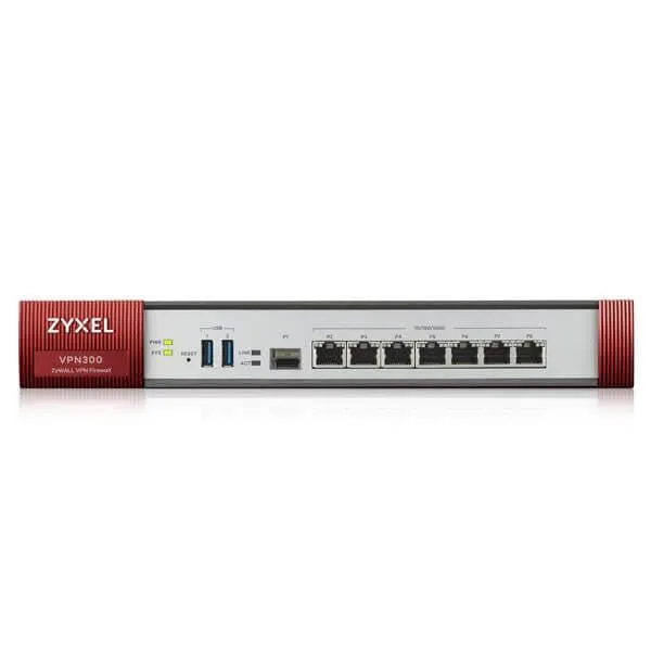 Zyxel VPN Firewall VPN 300 hardware firewall 2600 Mbit/s